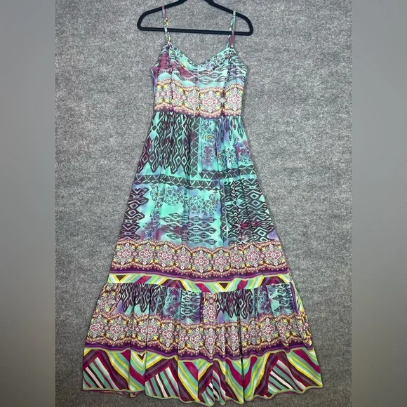 dress like the 90s hip hop Sage Green Betsey Johnson 90s Pink Floral Satin Dress – Empress Vintage main image 0